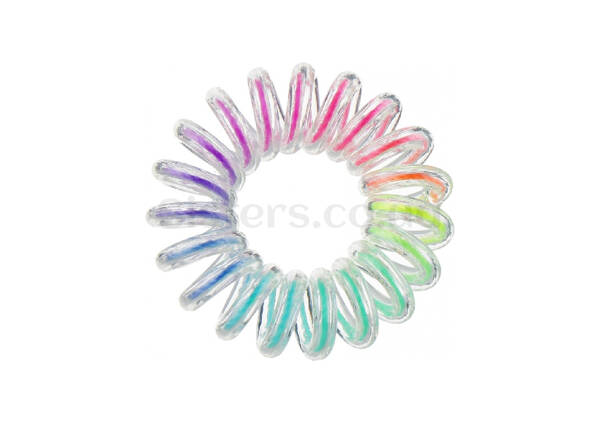 Резинка-браслет для сильной фиксации густых волос INVISIBOBBLE Power Rainbow 3 шт - Фото №1