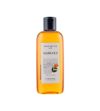 Шампунь для жирної шкіри голови з екстрактом календули LEBEL Natural Hair Soap with Marigold Shampoo 240 мл - Фото №1