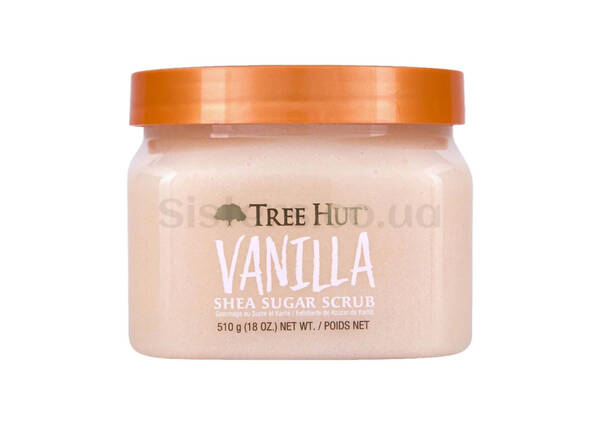 Скраб для тіла з ароматом ванілі TREE HUT Shea Sugar Scrub Vanilla 510 г - Фото №1