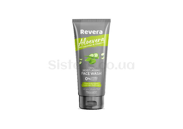 Засіб для вмивання REVERA Aloevera Cucumber Moisturizing Facewash 100 мл - Фото №1