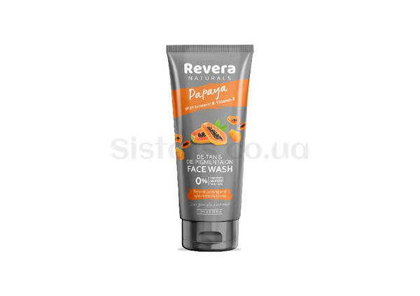 Средство для умывания REVERA Papaya Tan Removal Face Wash 100 мл - Фото №1