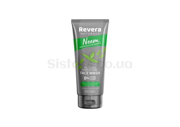 Засіб для вмивання REVERA Neem Pimple Care Face Wash 100 мл - Фото №1