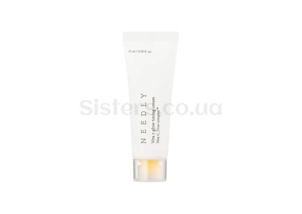 Зволожувальний крем з вітаміном С для сяяння шкіри NEEDLY Vita C Glow Toning Cream 10 мл - Фото №1