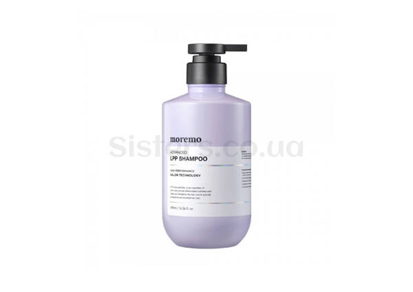 Шампунь для пошкодженого волосся MOREMO Advanced LPP Shampoo High Performance Salon Technology 490 мл - Фото №1