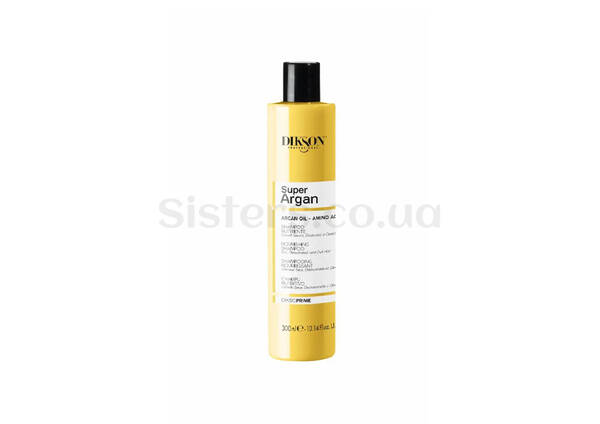 Шампунь для волосся з аргановою олією DIKSON Super Argan Nourishing Shampoo 300 мл - Фото №1