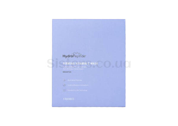 Маска для активного освітлення HYDROPEPTIDE Firming Vitamin C Mask 4 шт - Фото №1