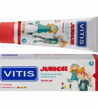 Паста-гель для дітей VITIS Junior 75 мл - Фото №1