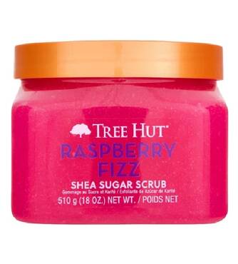 Скраб для тіла з ароматом малини TREE HUT Raspberry Fizz Sugar Scrub 510 г - Фото №1