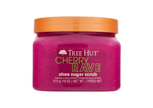 Скраб для тіла з ароматом вишні TREE HUT Cherry Rave Sugar Scrub 510 г - Фото №1