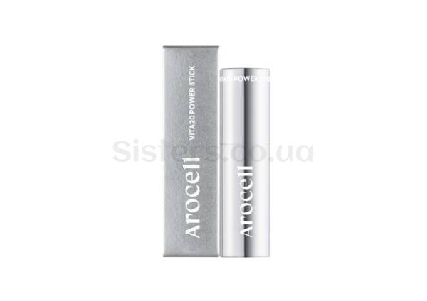 Освітлювальний бальзам-стік з 20% вітаміну С та солодкою AROCELL Vita20 Power Stick 10 г - Фото №1