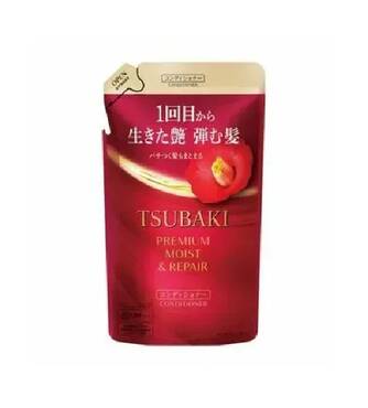 Кондиционер для увлажнения волос TSUBAKI Premium Moist And Repair Conditioner Refill 300 мл - Фото №1