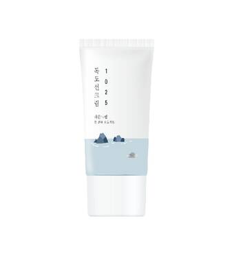 Сонцезахисний крем з морською водою ROUND LAB 1025 Dokdo Sunscreen 50 мл - Фото №1