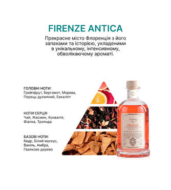 Аромадифузор Стародавня Флоренція LOGEVY FIRENZE Firenze Antica 100 мл - Фото №3