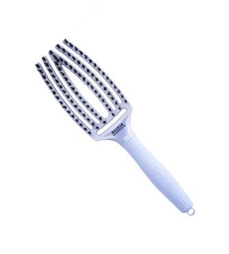 Щетка массажная OLIVIA GARDEN Finger Brush Arctic Lights Polar Blue - Фото №1