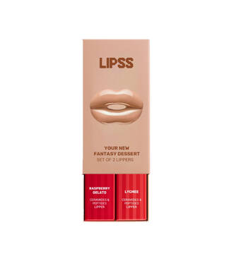 Набір блисків для губ LIPSS Lychee Spritz + Raspberry Gelato - Фото №1