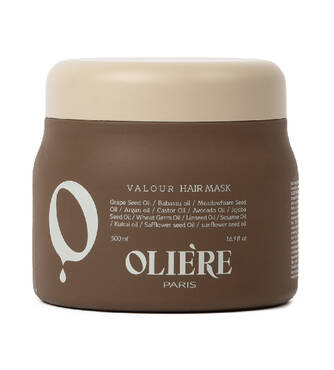 Маска для глибокої реконструкції і зміцнення волосся OLIERE PARIS Valour Hair Mask 500 мл - Фото №1
