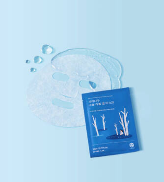 Зволожувальна гелева маска з березовим соком ROUND LAB Birch Juice Moisturizing Double Gel Mask 23 мл - Фото №2