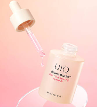 Cироватка з глюконолактоном UIQ Biome Barrier PHA Glow Refining Ampoule 30 мл - Фото №3
