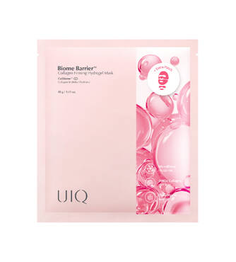 Гідрогелева маска з колагеном UIQ Biome Barrier Collagen Firming Hydrogel Mask 40 г - Фото №1