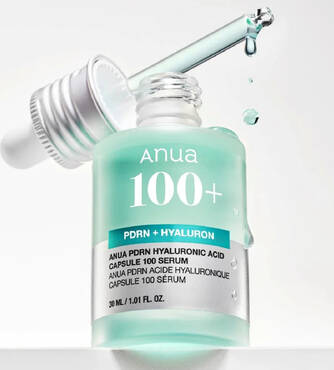 Сироватка для сяяння шкіри з полінуклеотидами ANUA PDRN Hyaluronic Acid Capsule 100 Serum 30 мл - Фото №3