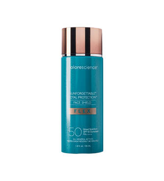 Сонцезахисний крем з адаптивними пігментами COLORESCIENCE Face Shield Flex SPF 50 55 мл (Light) - Фото №1