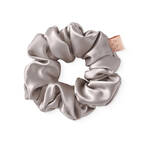 Резинка для волос MON MOU з натурального шовку 1 штука сіро-бежевий
