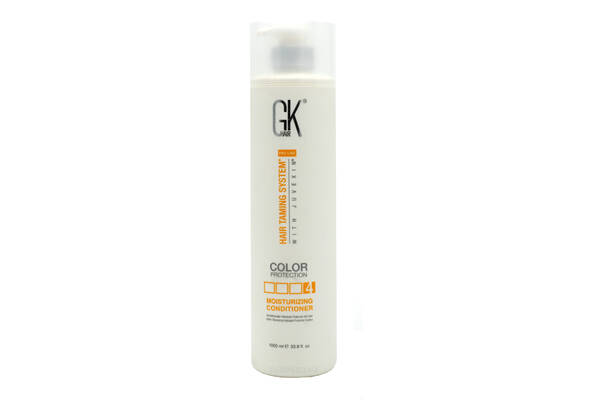 Увлажняющий кондиционер - фиксатор цвета для окрашенных волос Global Keratin Color Protection Moisturizing Conditioner - 100-ml - Фото №3