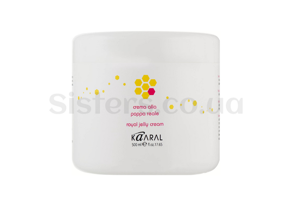 Живильна крем-маска з бджолино маточним молочком KAARAL Royal Jelly Cream 500 мл - Фото №1