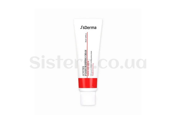 Відновлюючий крем для проблемної шкіри JS DERMA Acnetrix Blending Cream 50 мл - Фото №1