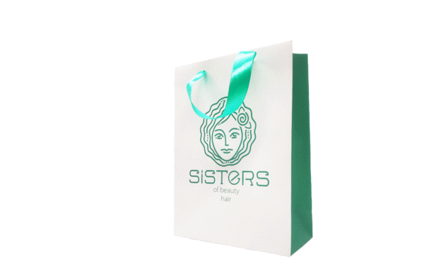 Паперовий пакет SISTERS Tiffany - Фото №1