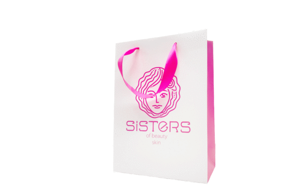 Паперовий пакет SISTERS Pink - Фото №1