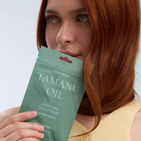 Маска заспокійлива з олією таману RATED GREEN Cold Press Tamanu Soothing Scalp Pack 50 мл - Фото №2