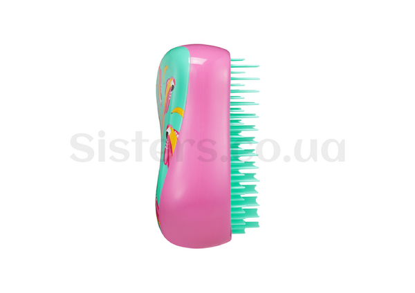 Щетка для волос с крышечкой Tangle Teezer Compact Pink Parrot - Фото №2