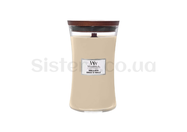 Ароматична свічка з ароматом чистої ванілі WOODWICK Vanilla Bean 609 г - Фото №1