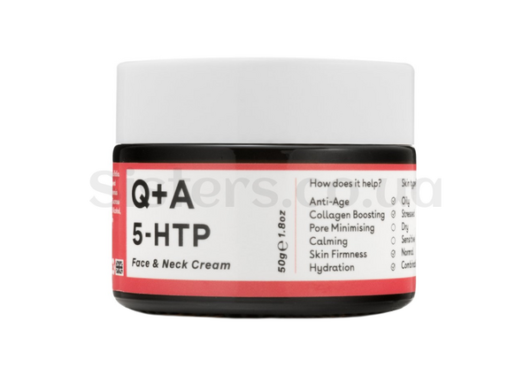 Крем для лица и шеи Q+A 5-HTP Face & Neck Cream 50 мл - Фото №1