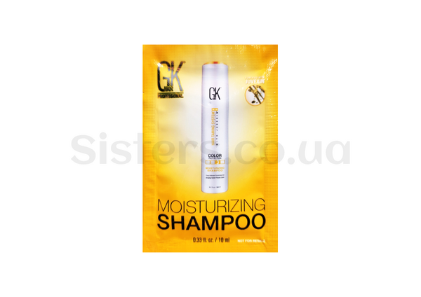 Увлажняющий шампунь-фиксатор цвета для окрашенных волос Global Keratin Color Protection Moisturizing Shampoo - 10-ml - Фото №1