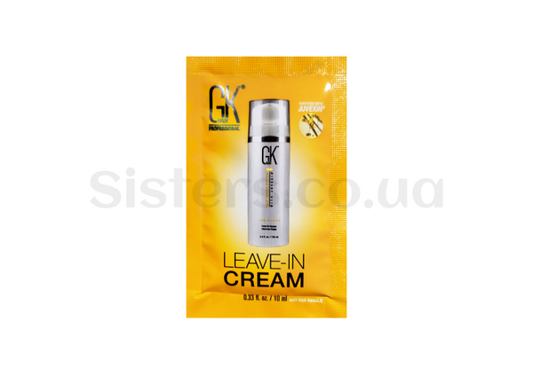 Незмивний крем для волосся Global Keratin Leave-in Cream Hair Taming System 10 ml - Фото №1