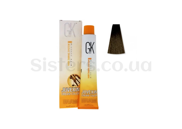 Крем-фарба для волосся з кератином № 6.99 GLOBAL KERATIN Juvexin Cream Color Gianduia 100 мл - Фото №1