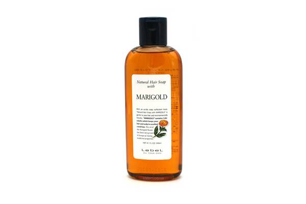 Шампунь для жирної шкіри голови з екстрактом календули Lebel Natural Hair Soap with Marigold Shampoo 240 ml - Фото №1