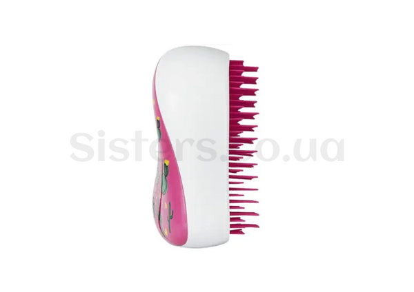 Щетка для волос с крышечкой Tangle Teezer Compact Pink Cactus - Фото №2