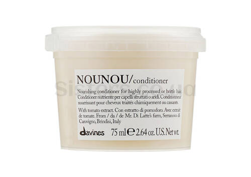 Живильний кондиціонер для пошкодженого волосся DAVINES Nou Nou Conditioner 75 мл - Фото