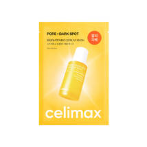 Освітлювальна тканинна маска на основі сироватки CELIMAX Pore + Dark Spot Brightening Serum Mask 27 мл - Фото