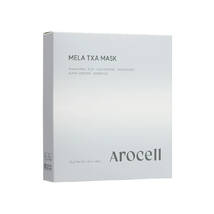 Гідрогелева маска з транексамовою кислотою, глутатіоном та арбутином AROCELL Mela TXA Mask 4 шт - Фото