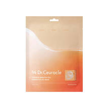 Веганська гідрогелева маска з екстрактом комбучі DR. CEURACLE Vegan Kombucha Tea Essence in Gel Mask 1 шт - Фото