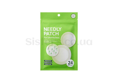 Мікроголкові патчі проти запалень та висипань NEEDLY Patch For Blemishes 24 шт - Фото