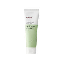 Заспокійлива маска із екстрактом зеленого чаю MANYO FACTORY Herb Green Cica Mask Pack 75 мл - Фото