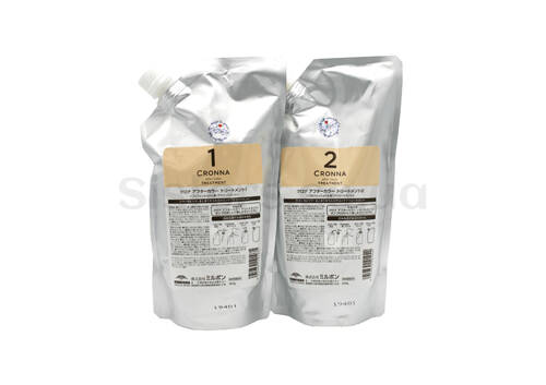 Спа процедура для волос Milbon CRONNA короткая средняя длина волос - Фото