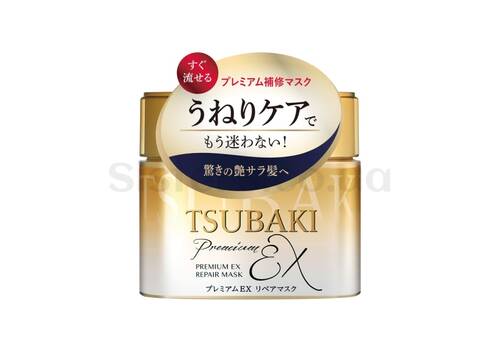 Маска для мгновенного восстановления волос «0 секунд» Tsubaki Premium Repair Mask 180 g - Фото