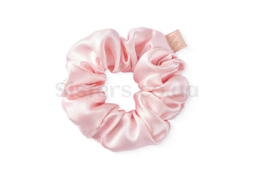 Резинка для волосся MON MOU з натурального шовку 1 штука рожева - Фото