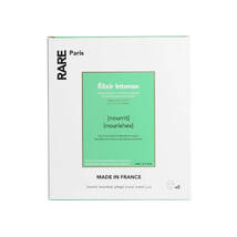 Набір з 5 поживних тканинних масок з гіалуроновою кислотою та скваланом RARE PARIS Elixir Intense Nourishing Face Mask 5 шт *23 мл - Фото